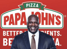Former NBA star, Shaquille O'Neal will invest in nine of Papa John's restaurants in Atlanta. He will be paid $8.25 million for his endorsement.