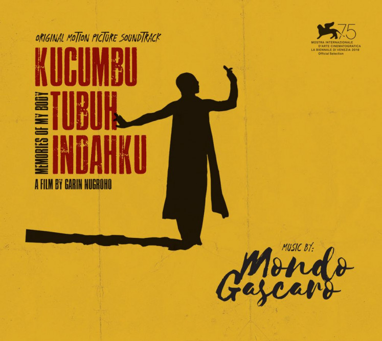 Moody collection: Music director Mondo Gascaro composes the soundtrack for Garin Nugroho's 'Kucumbu Tubuh Indahku' (Memories of My Body).
