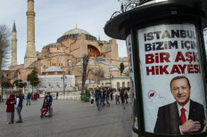 Erdogan says time has come for Hagia Sophia to be a mosque 