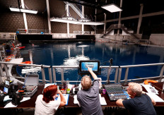 Filming 30 feet down: Underwater movie studio opens in Belgium