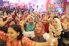 Jokowi camp launches #NyoblosHepi2019