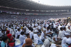 'Exclusive' rally splits Democrats, Prabowo