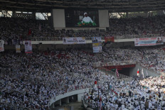 Religious fervor marks Prabowo's largest open rally