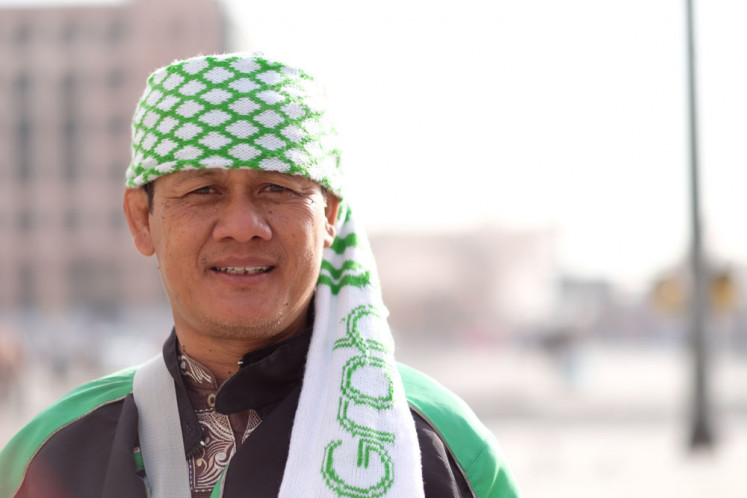 Deddy Haryanto, GrabBike Driver
