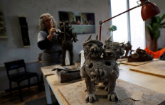 Lisbon patients tackle mental health 'monsters' through art