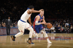Detroit rout Knicks to claim last playoff ticket