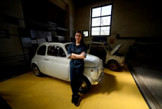 Italian architect restores ageing Fiats thanks to Internet