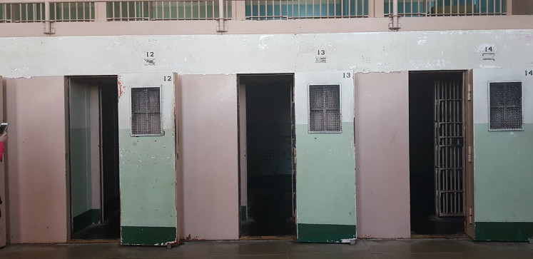 Punishment: The dark and damp isolation cells of D-Block were used to discipline inmates for bad behavior.
