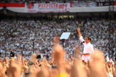 Jokowi emphasizes diversity, confidence in final rally