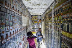 Egypt unveils colorful Fifth Dynasty tomb