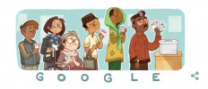 Google Doodle marks 2019 elections with 'diversity'