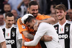 Ronaldo '1,000 percent' committed as Juventus claim eighth successive title