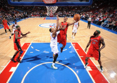 Sixers down Raptors to level series, Nuggets beat Blazers