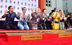 'Big Bang Theory' cast get ready for final farewell with handprint ceremony