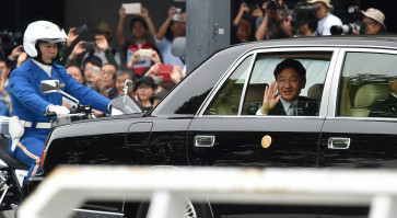 Japan's new Emperor Naruhito ascends Chrysanthemum Throne