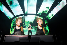 Electrifying Ed Sheeran says hello, goodbye in Jakarta