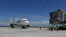 Citilink makes first commercial landing at new Yogyakarta airport