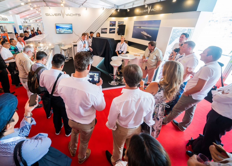 Big announcement: The yacht show in Singapore also marks several debuts and yacht launches.