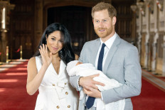 Prince Harry and Meghan share first photo of Archie's face on Father's Day
