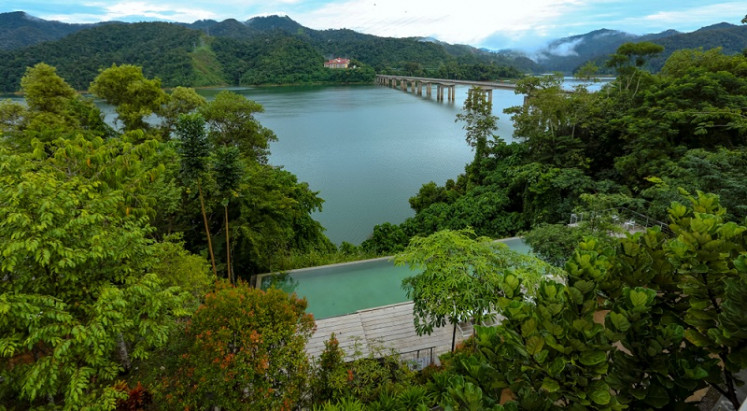皇家Belum国家公园的Temenggor湖，马来西亚。