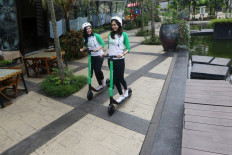 Starting today, rented e-scooter users face US$17 fine for riding them on Jakarta's roads