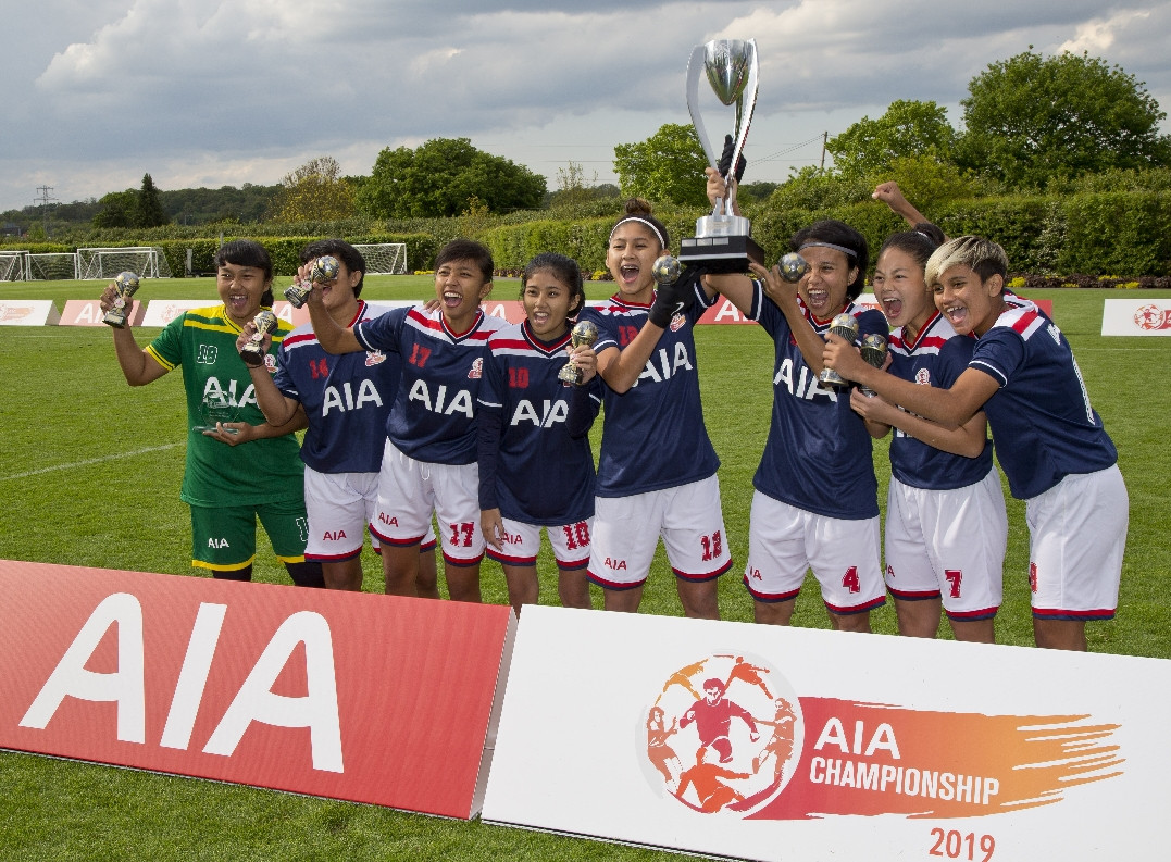 Tim Drupadi saat memenangi AIA Women's League 2019 | Sumber: AIA Indonesia