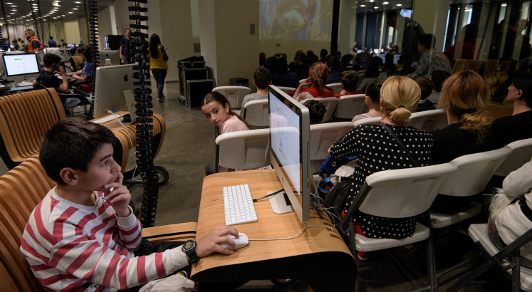 In robotics class, Armenian teens dream of high-tech future