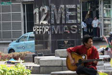 Trisakti tragedy victims say they need clarity, not charity