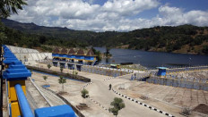 Jokowi inaugurates largest dam on NTT-Timor Leste border