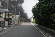 Jakarta riot: Transjakarta halts some, adjusts other bus services