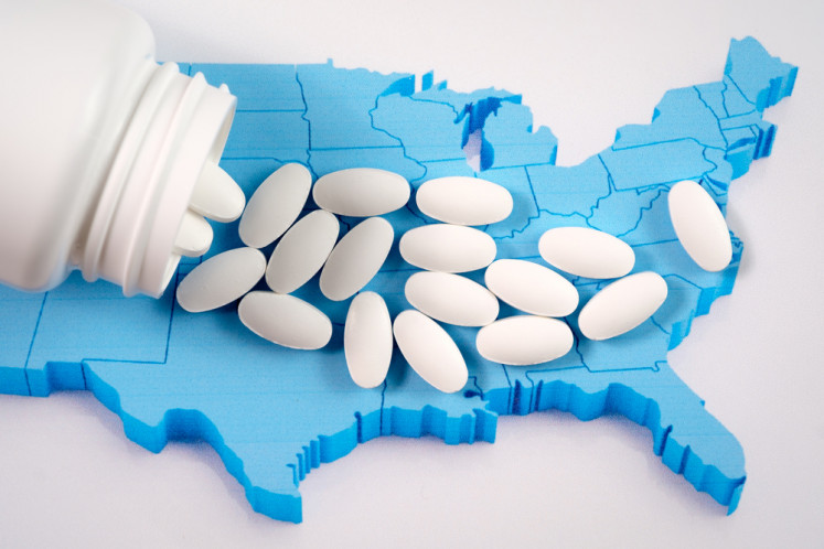 Illustration of opioid