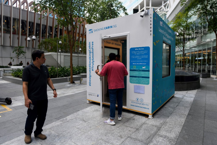 can you take cigarettes to singapore Smokin' hut: Singapore's solution for cigarette puffers - SE Asia