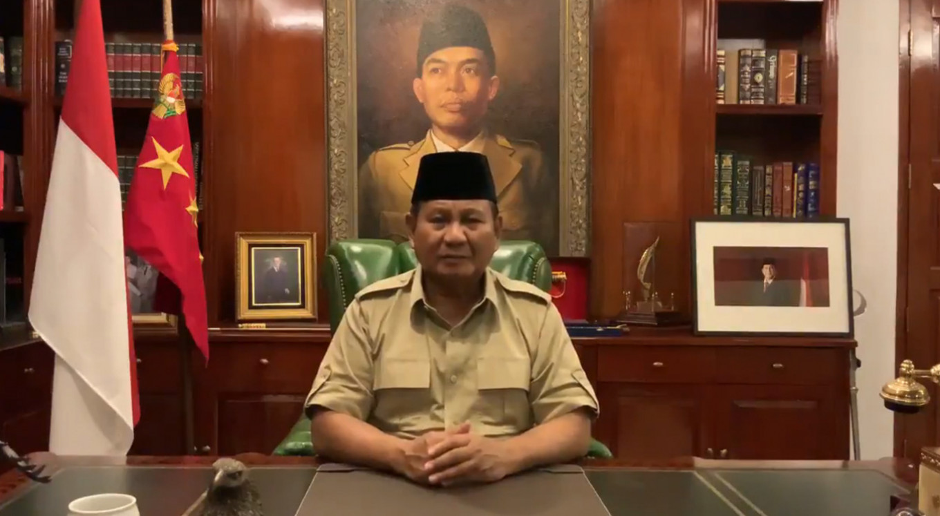 Game over, big role for Prabowo - Editorial - The Jakarta Post