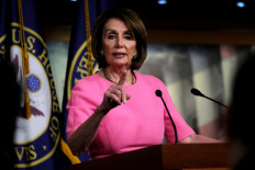 House Speaker Pelosi urges Trump family 'intervention' with US president