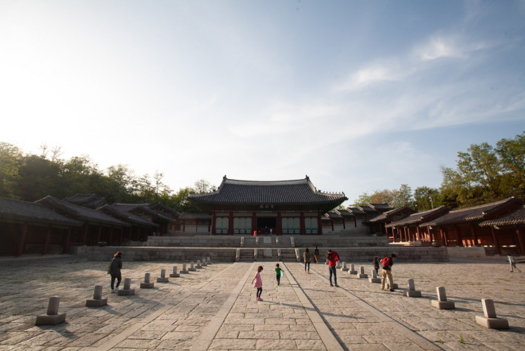Gyeonghuigung Palace in South Korea. 