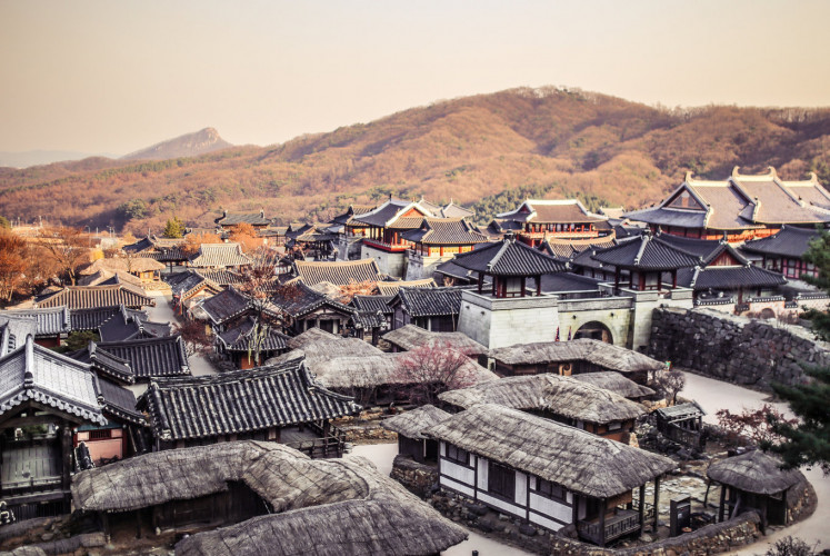 The Korean Folk Village is often used as a filming location in South Korea. 