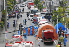 Japan police search home of stabbing attacker