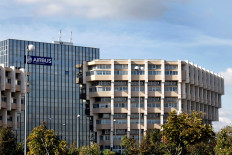 A view shows the Airbus engineering headquarters in Toulouse, southwestern France, on October 23, 2012. 