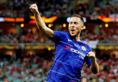 Belgium's Eden Hazard last played for Real Madrid in August's Champions League loss at Manchester City in his first campaign at the Santiago Bernabeu where he scored just once after suffering various injuries.
