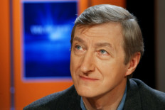 British author Julian Barnes in Paris, France, on Jan. 6, 2004. 