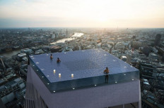 London could be home to world's first glass-bottom, 360-degree rooftop infinity pool