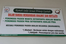 Sharia-certified: Tangerang hospital wages war against promiscuity in its wards