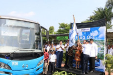 New bus routes to Soekarno-Hatta Airport, MRT station launched in South Tangerang