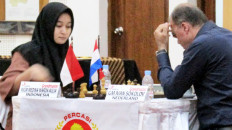 Indonesian woman grandmaster Medina defeats grandmaster Sokolov