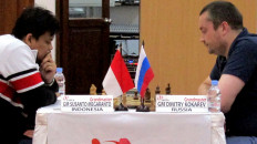 Indonesian Susanto beats Kokarev in tight grandmaster match