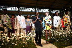 Abloh brings out stars for Off White Paris fashion show