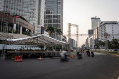 More roads closed as Jakarta anniversary celebration continues