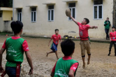 Rice terraces and 'turtle shell' scrums: barefoot rugby in Vietnam