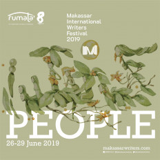 Makassar International Writers Festival 2019 poster. 