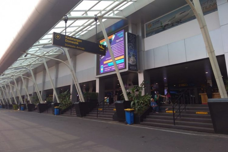 Husein Sastranegara Airport in Bandung, West Java, is pictured virtually deserted after flights from the airport were relocated to the newly opened Kertajati International Airport in Majalengka.